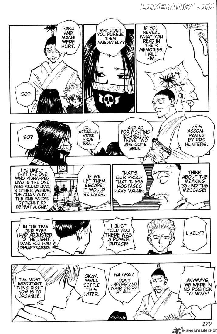 Hunter x Hunter, Chapter 115 image 02